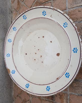 Antico Vassoio-Piatto  CeramicaTerracotta Antichi