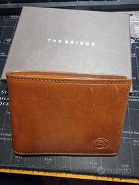 Portafogli The Bridge di pelle con portadocumenti