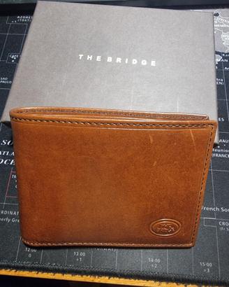 Portafogli The Bridge di pelle con portadocumenti