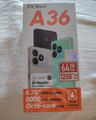 smartphone ZTE BLADE A36 nuovo mai usato