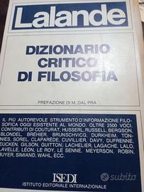 Dizionario critico di filosofia