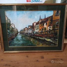 quadro a olio di rovida