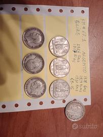 monete in argento da 5 Lire, catalogo KM#67.1