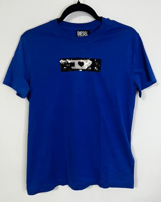 T-shirt diesel blu M nuova con etichetta