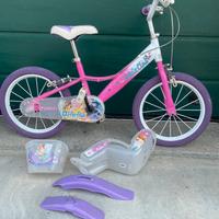Bicicletta da bambina  16 pollici