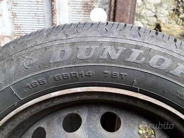 4 GOMME DUNLOP - 165/65R14 79T - 4 STAGIONI