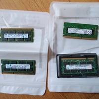 4 RAM per computer portatili 8Gb e 2 Gb