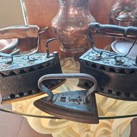 Lotto 3 Ferri da Stiro Antichi 