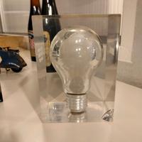 Scultura in lucite resinata "Neon" Pierre Giraudon