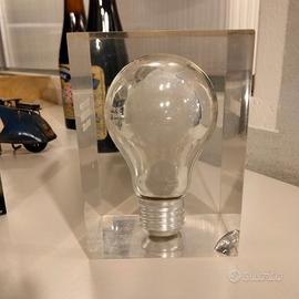 Scultura in lucite resinata "Neon" Pierre Giraudon