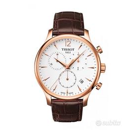 Orologio Tissot T-Tradition crono acciaio rosè