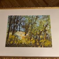 Litografia grande, firmata Michele Cascella