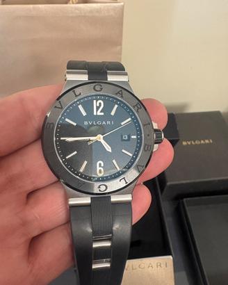 Bulgari Diagono DG42SC Ceramic bezel