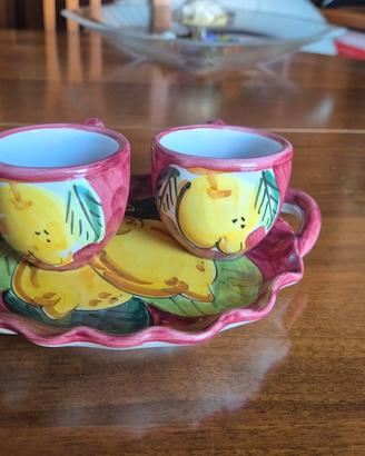 Set Caffè Ceramica Artigianale LA PERLA MAIORI