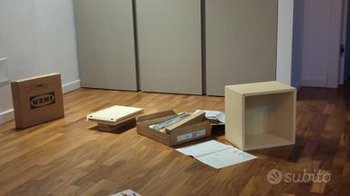 Mensole cubi ikea eket