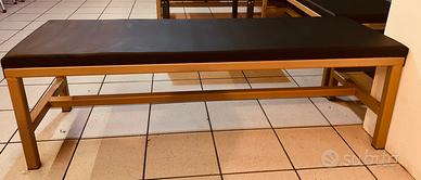 Panche in ferro con imbottitura IGNIFUGA