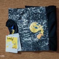 Maglia Lupetto Cotone “Titty” con Decorazione Bril