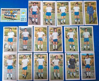 18 figurine calciatori Lazio 1970 1971 Panini