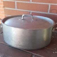 Pentola ovale in alluminio