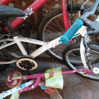 bici bianca bambino 