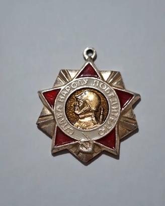 Medaglia sovietica URSS Per la Difesa della Patria