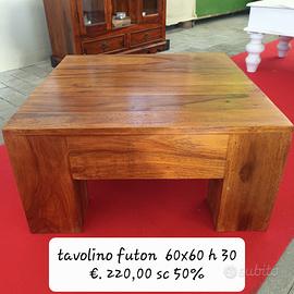 Tavolino in palissandro nuovo