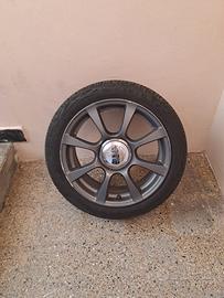 Gomme+cerchi fiat 500