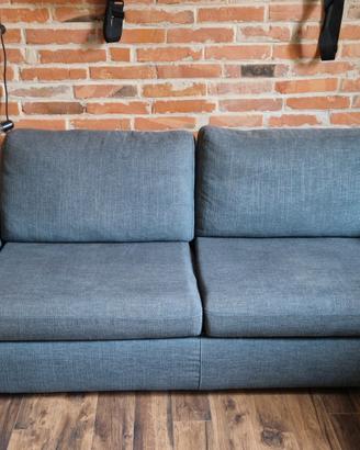 Divano letto in tessuto sfoderabile