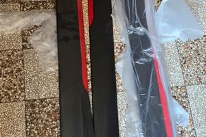 Minigonne Laterali Auto Universali Sportive (Nero 
