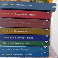PRIMI 8 LIBRI COMMISSARIO BORDELLI DI MARCO VICHI