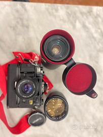 CANON A1 + MOTORE + Obiettivi