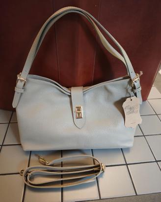 Borsa a spalla e tracolla in Vera Pelle – Made in 