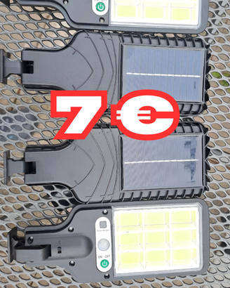 Faretto Da Esterno Con Luce Led Pannello Solare