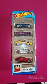 Hot wheels motor show set 5 auto
