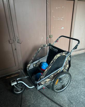 Carrozza, due posti, bambini