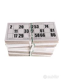 Cartelle tombola leggi descrizione