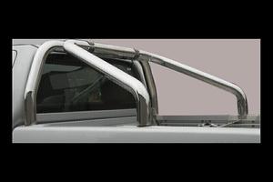 Nissan Navara D22 NP300 Roll bar e bull bar inox