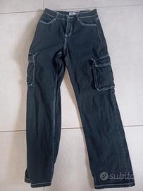 Cargo Bershka nero taglia 36
