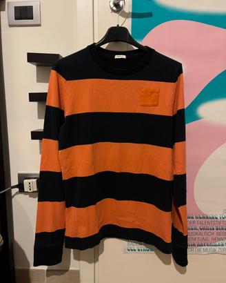 Felpa a righe Abercrombie & Fitch