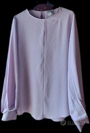 blusa color lilla H&M