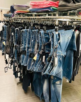 STOCK ABBIGLIAMNENTO FIRMATO UOMO  DSQUARD2