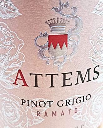 6 BOT.VINO ROSATO ATTEMS PINOT GRIGIO RAMATO 2023