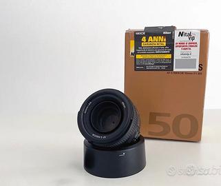 Nikon nikkor 50 f1.8 g FX DX