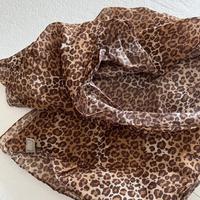Foulard sottile leopardato MB - 130x25 cm - Animal