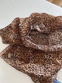 Foulard sottile leopardato MB - 130x25 cm - Animal