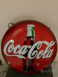insegna luminosa coca-cola 