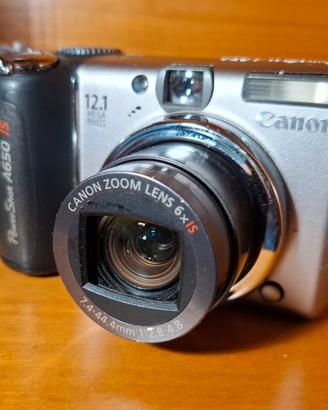 Canon PowerShot A650 IS - 12.1 MP, Zoom Ottico 6x