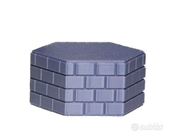 Scatolina mattoni violetto Medium stampata 3D