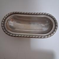 Porta stuzzicadenti argento 800 anni '80