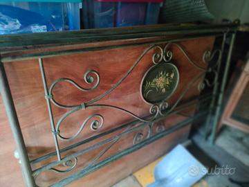 letto matrimoniale in ferro 